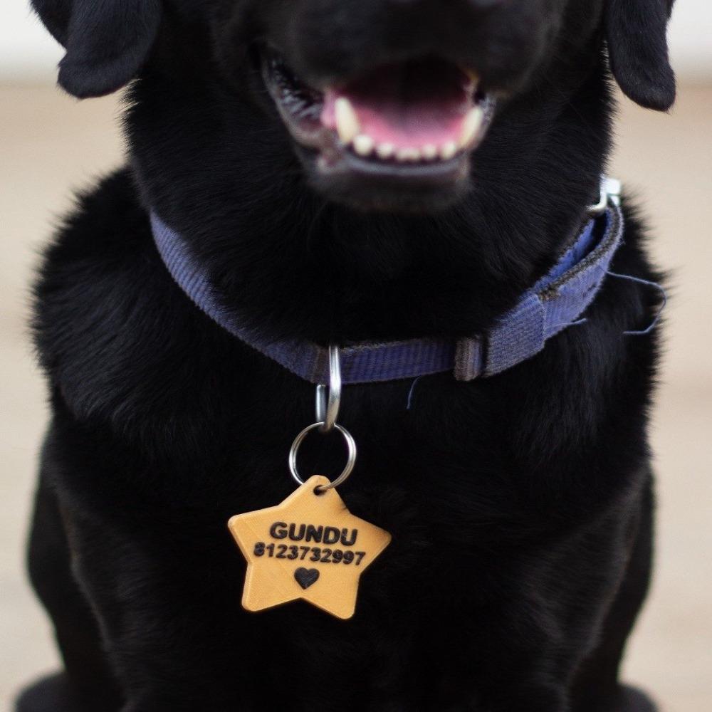 Order dog name tag sales