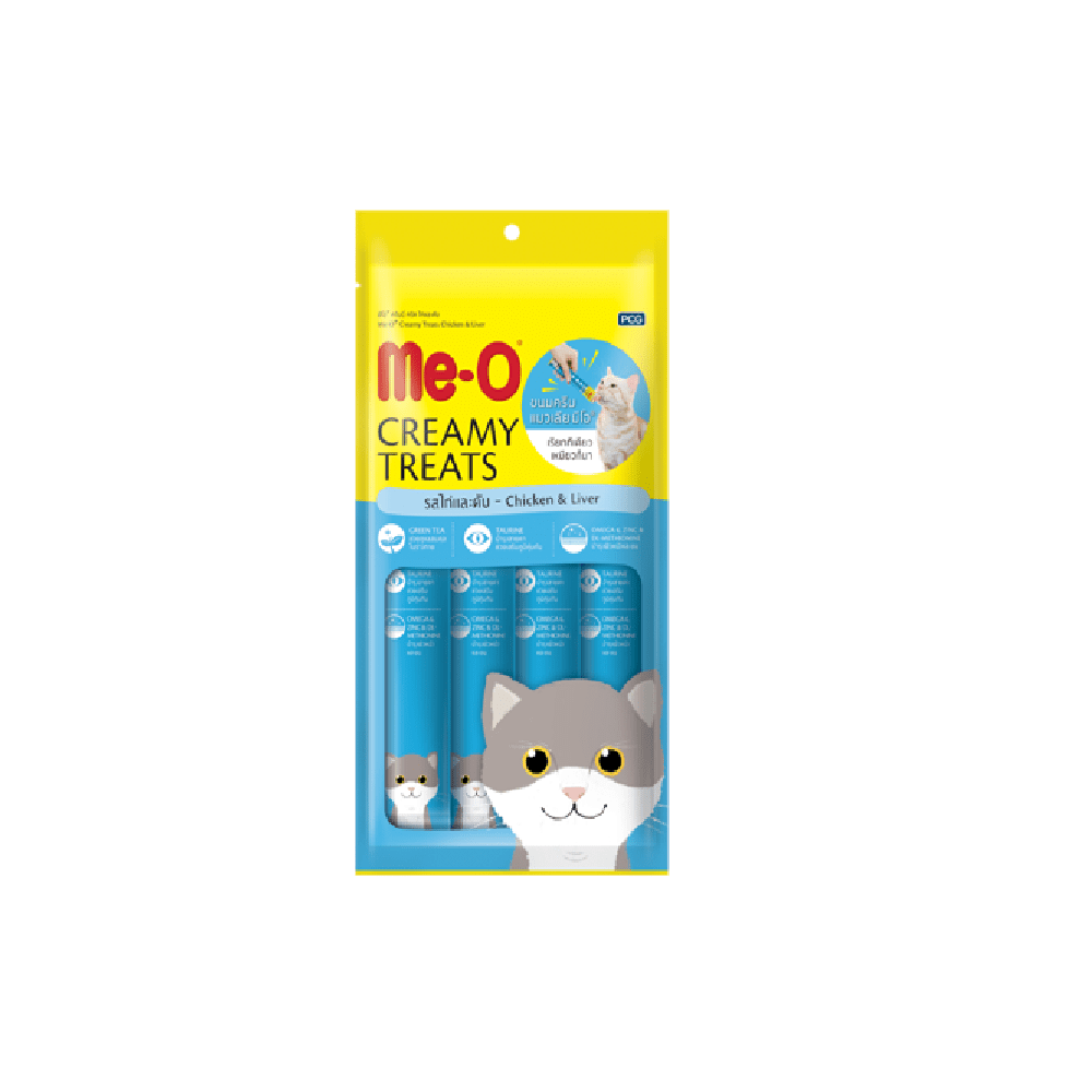 Buy MeO Creamy Treats For Cat and Kitten Chicken Liver Flavor